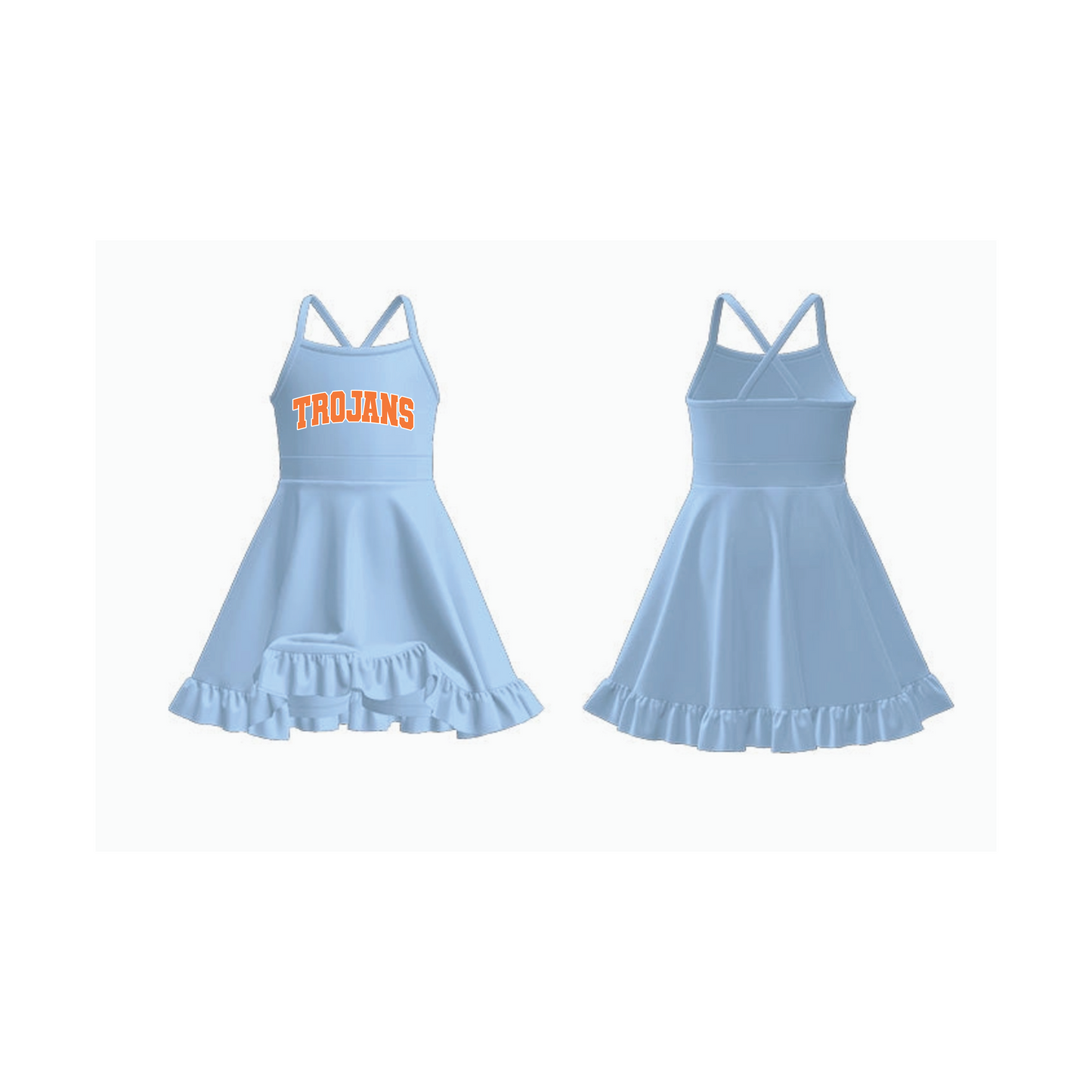 Girls Team Spirit Athletic Dress