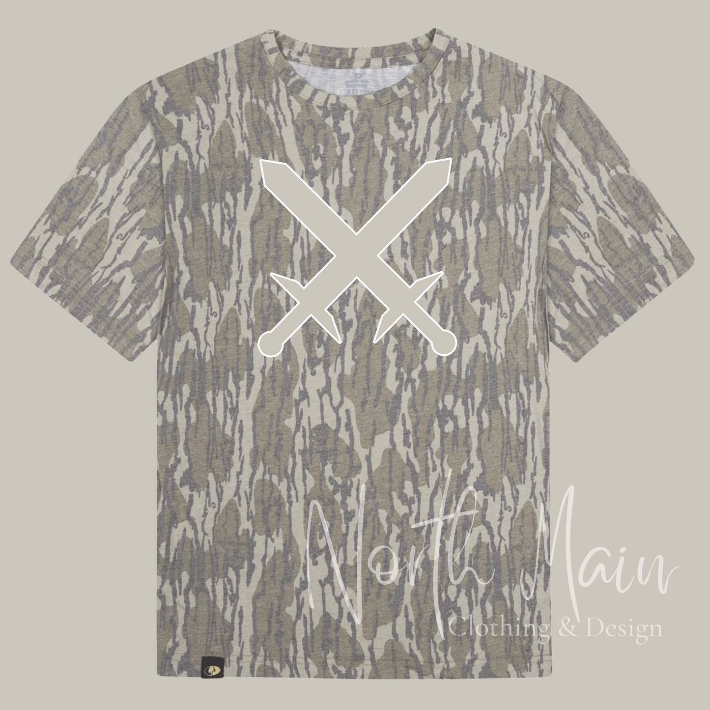 Wash out Camo Short Sleeve Tee